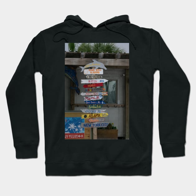 beach signs Hoodie by sarelitay